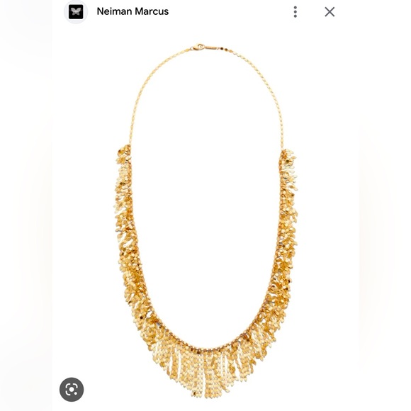 Lana Fringe Gold Necklace. - Picture 1 of 1